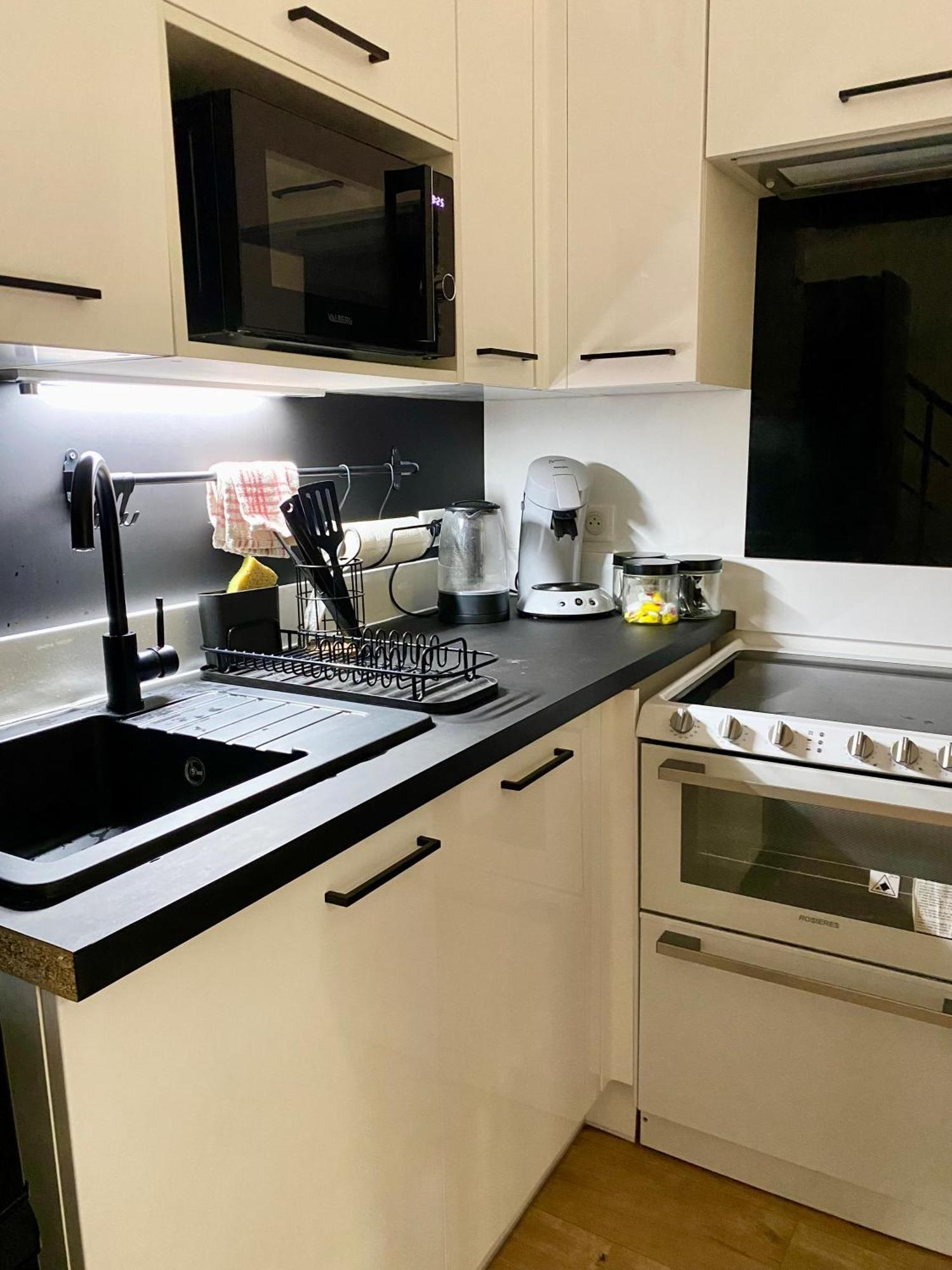 Appartement Indep Cosy Avec Jardin Saint-Denis  Exterior foto