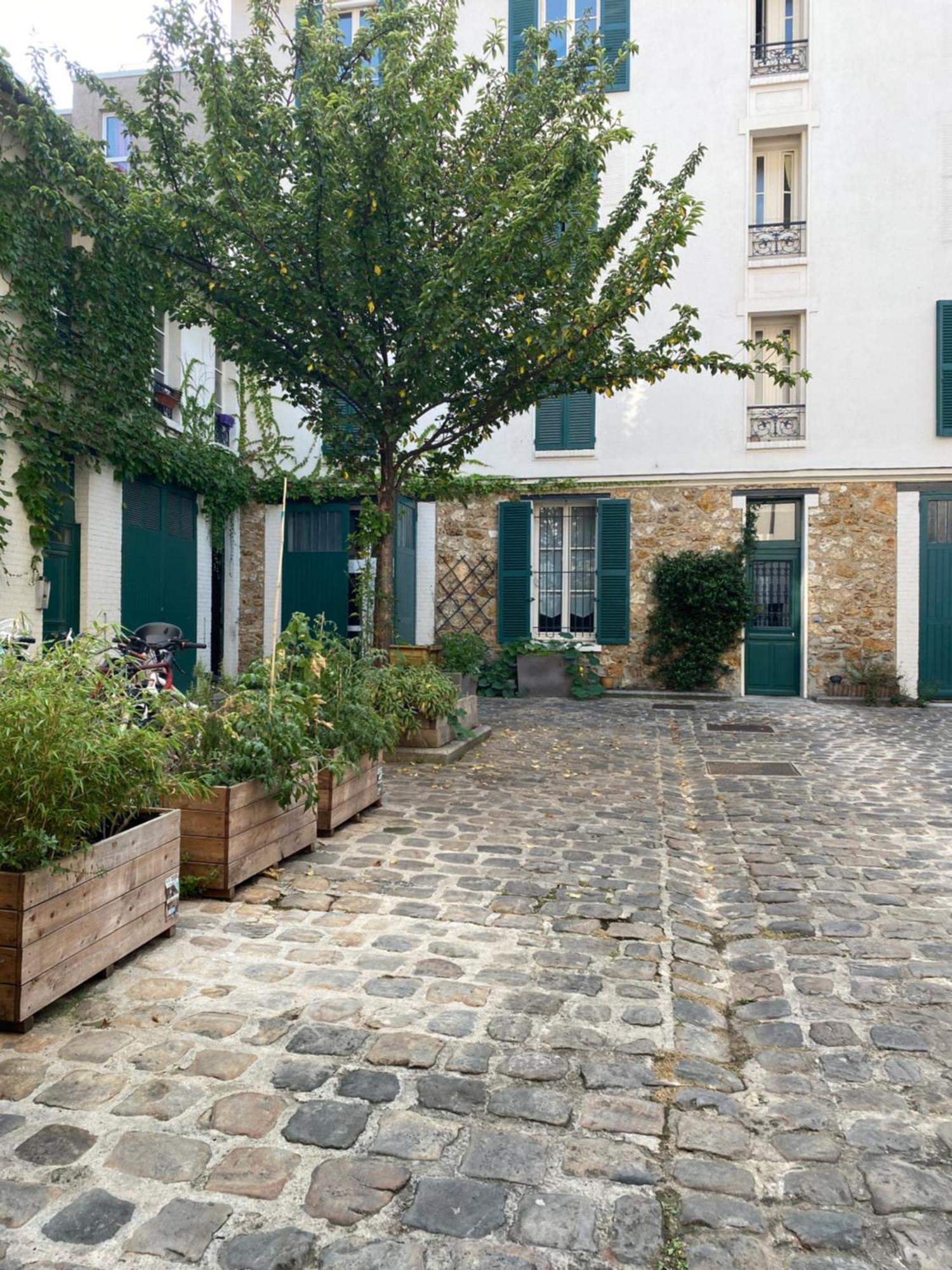 Appartement Indep Cosy Avec Jardin Saint-Denis  Exterior foto