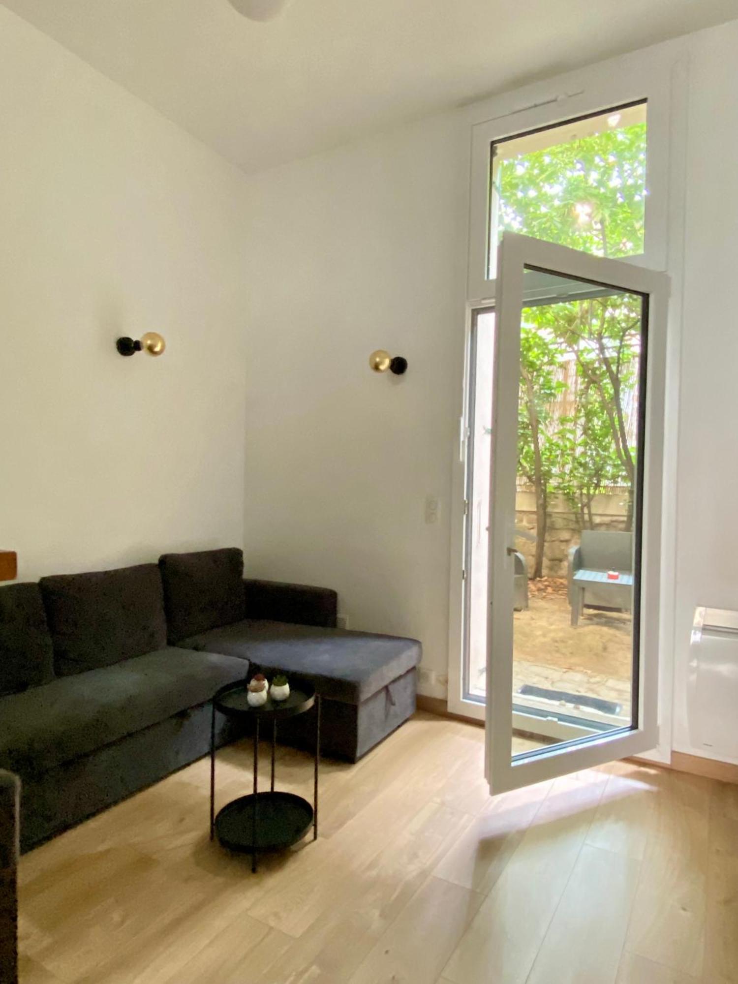 Appartement Indep Cosy Avec Jardin Saint-Denis  Exterior foto