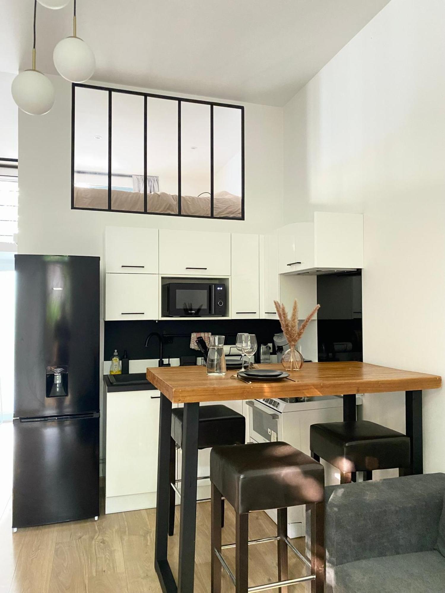 Appartement Indep Cosy Avec Jardin Saint-Denis  Exterior foto